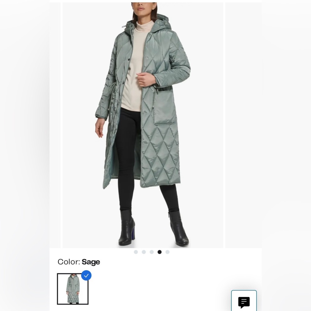 Gorgeous sage color jacket !